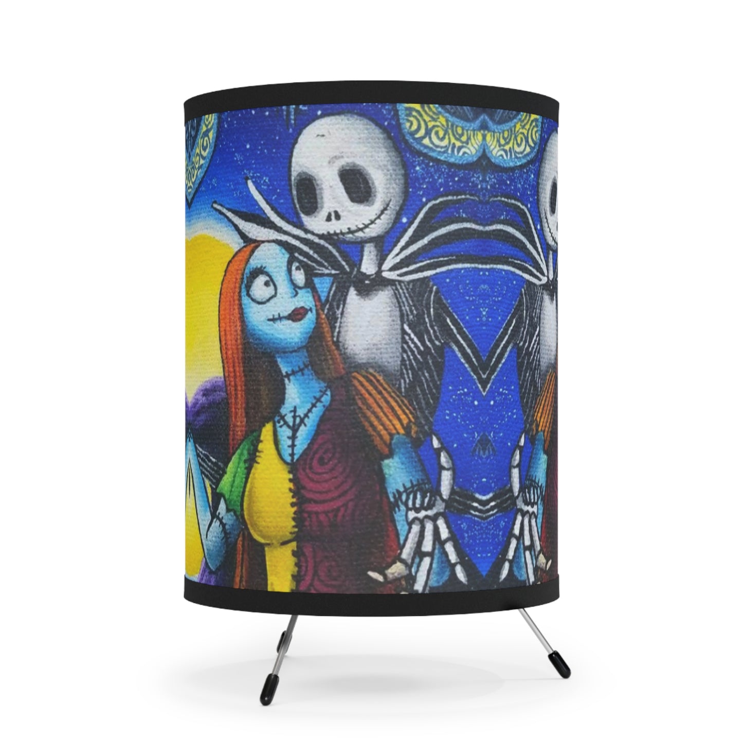 The Nightmare Halloween Tripod Lamp
