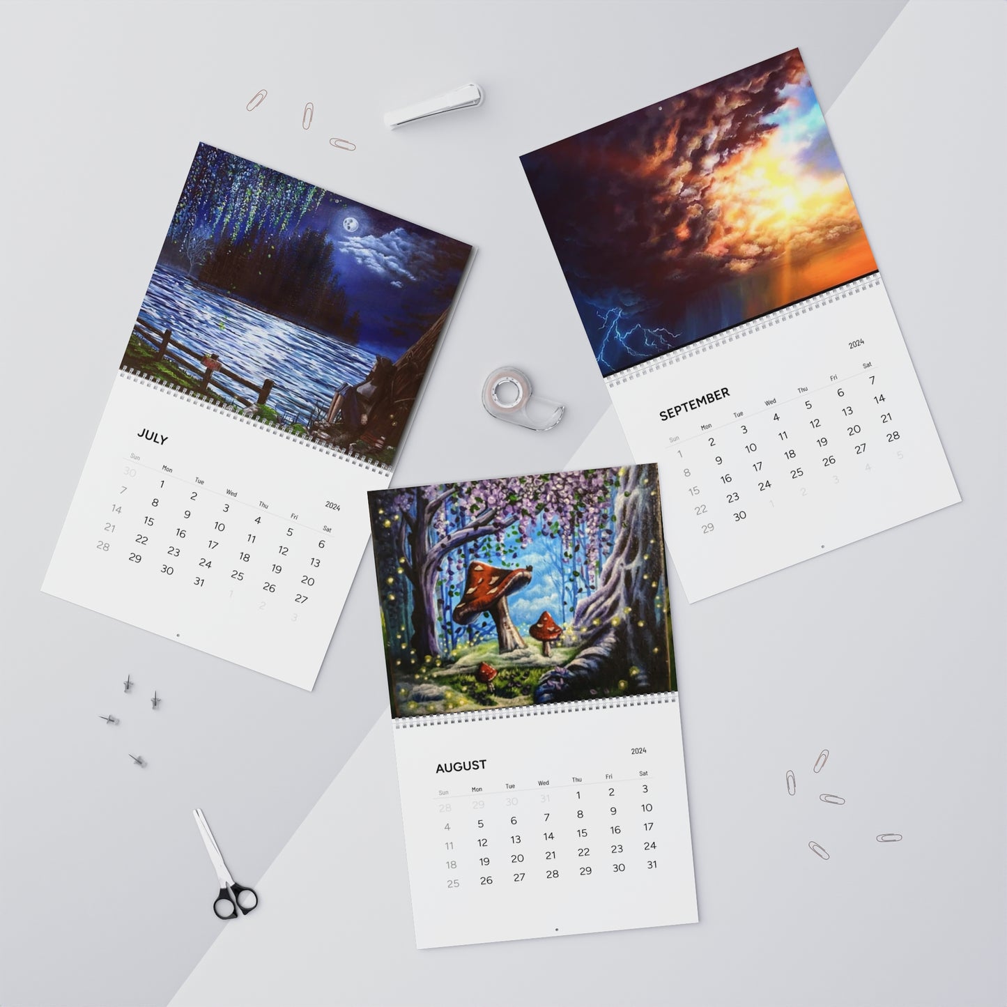 Wall Calendar (2024)