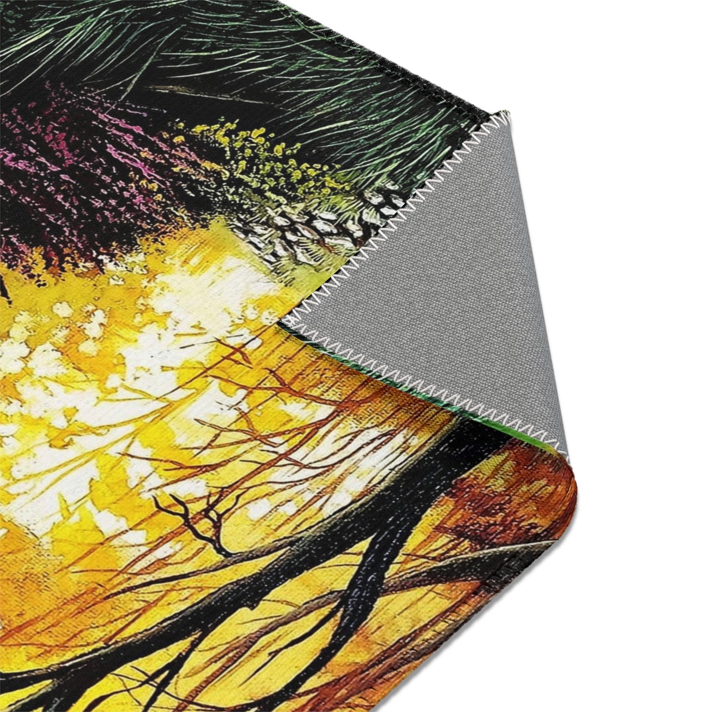 Autumn Landscape Area Rugs