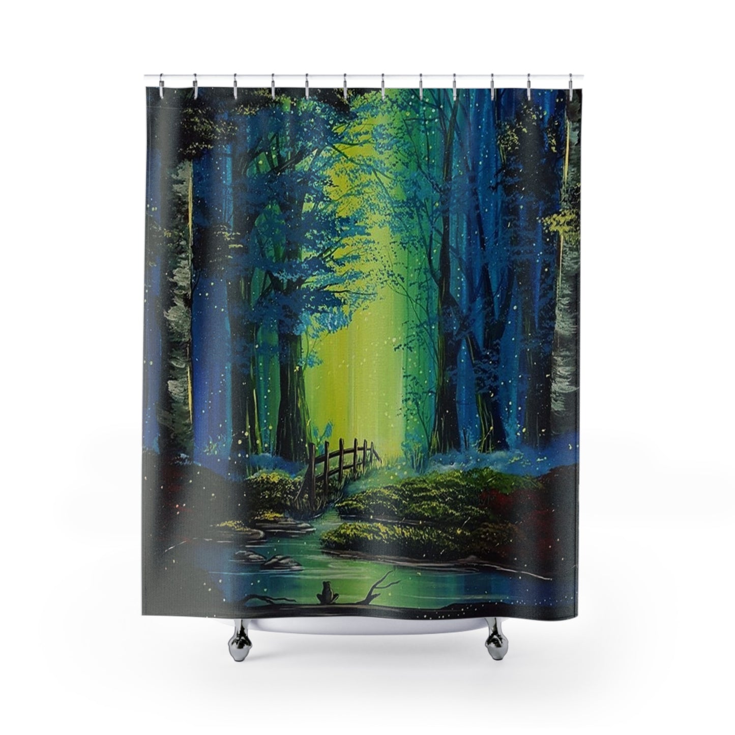Lil Frog Shower Curtains
