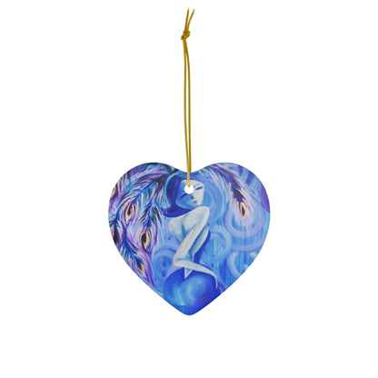 Lady Blue Ornament