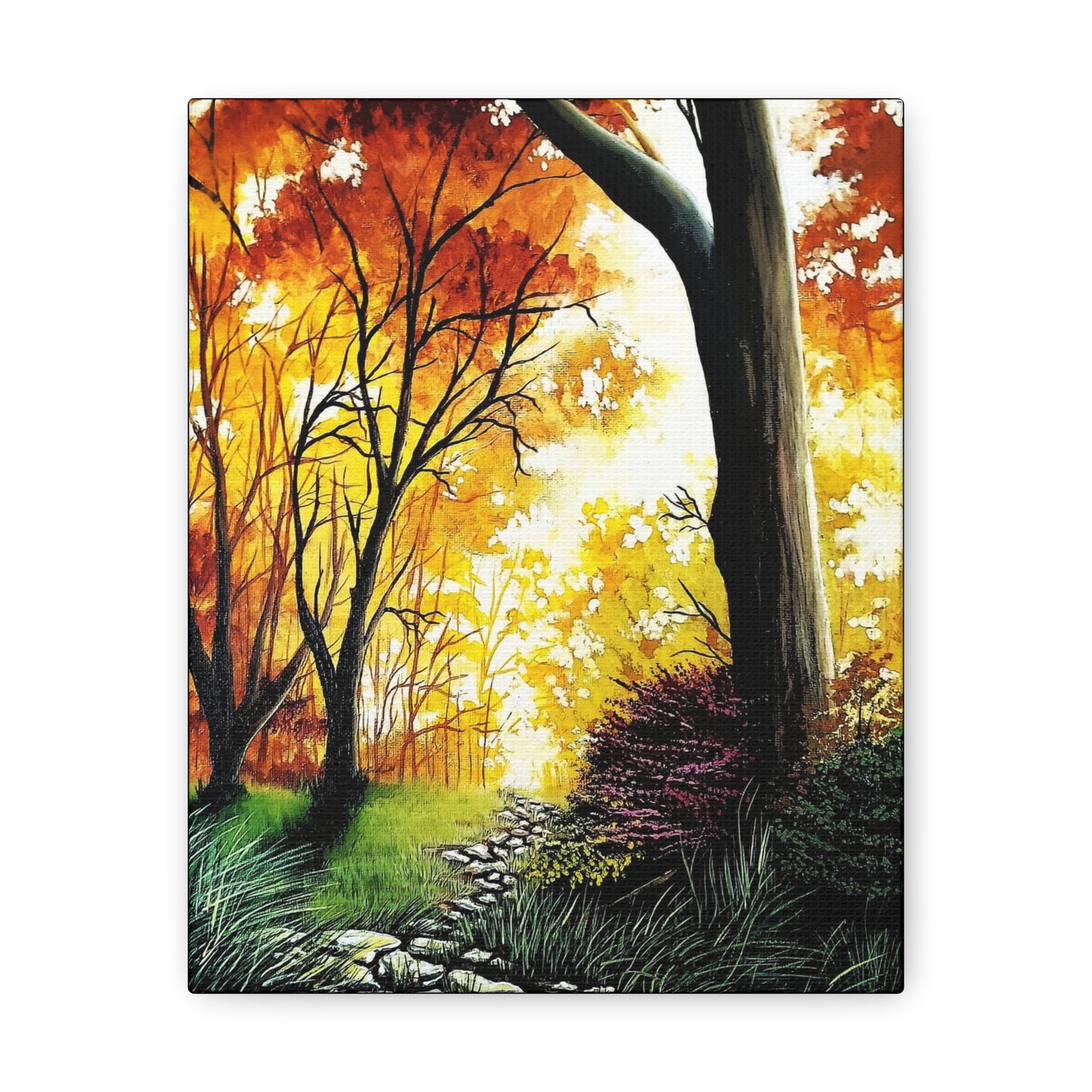 Autumn Landscape Canvas Wrap