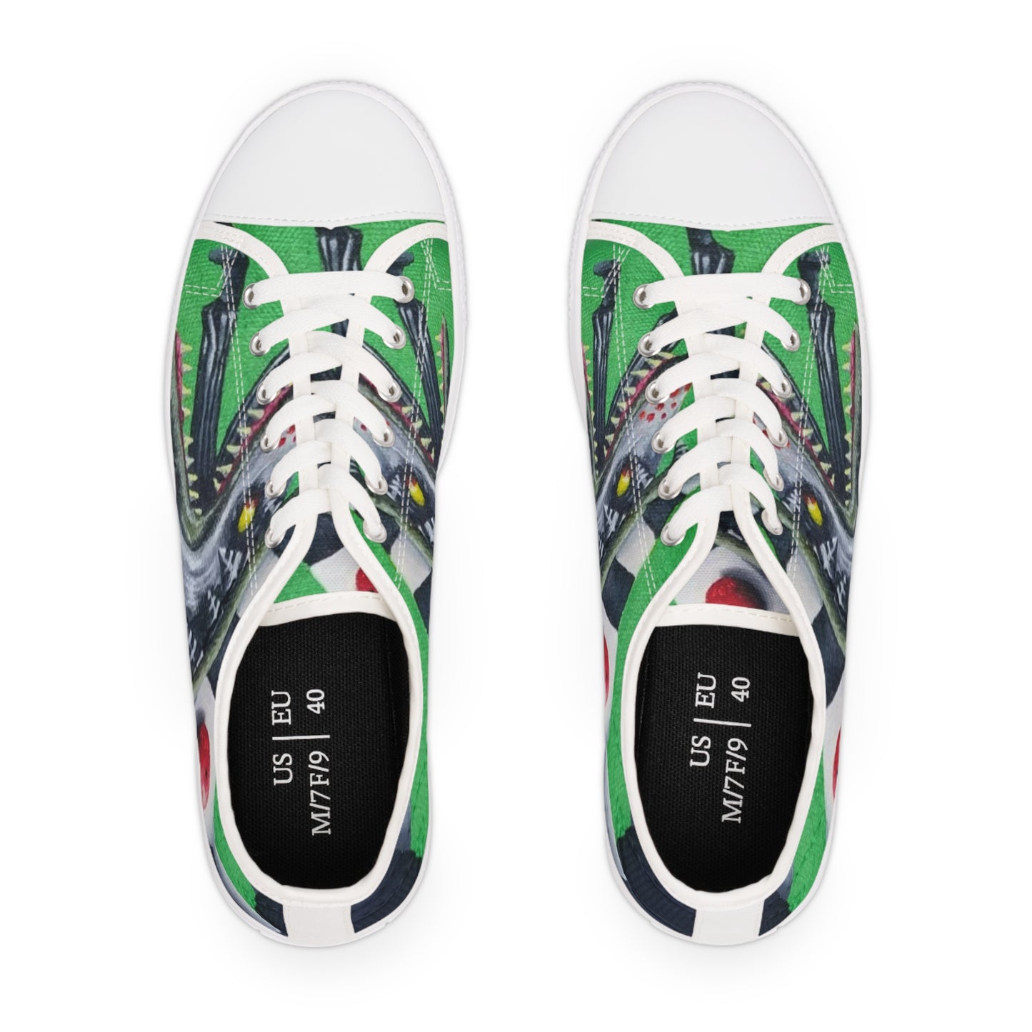 Beetlejuice Sandworm Low Top Sneakers