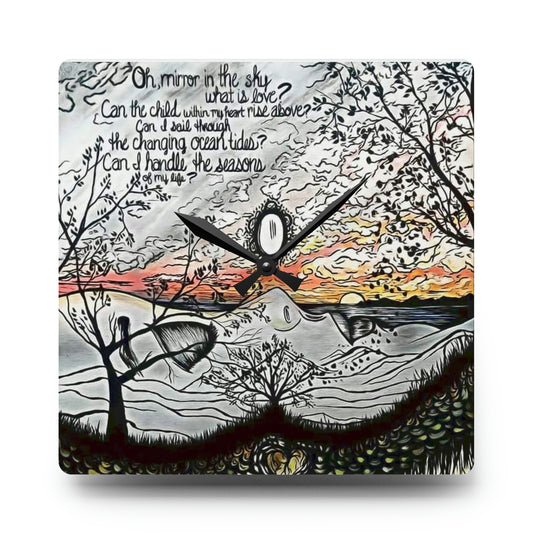 Landslide Wall Clock