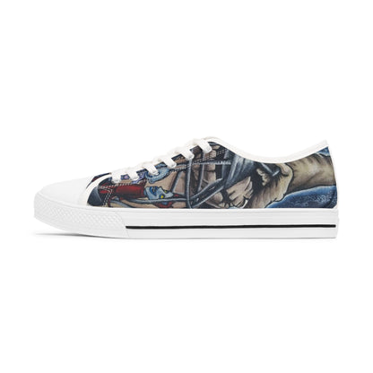 Nightmare Halloween Women's Low Top Sneakers