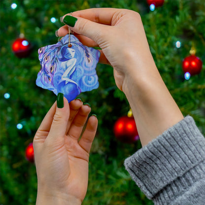 Lady Blue Ornament