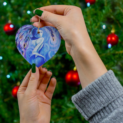 Lady Blue Ornament